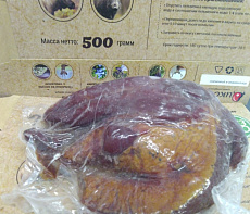 Мясо европейского оленя полукопченое